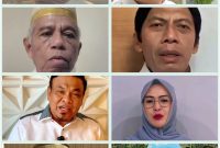Prof Eliza Melayani, Muh Idris, dr Ibrahim, Zulkifli Muchtar, A Fahsar Padjallangi, A Rachmatika Dewi, A Waris Halid dan Rustan Rewa/FOTO: IST 