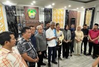 Konferensi pers pansus hak angket DPRD Gowa di Ruang Rapat Lantai 2 Gedung DPRD Gowa, Kamis (25/6/2026)/CARAKDE
